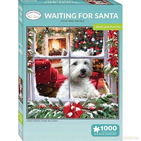 Waiting For Santa 1000 Piece Jigsaw [PUZZLE]