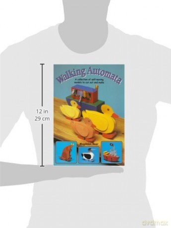 Walking Automata: A Collection of Self-moving Models to Cut Out and Make - Magoalen Bear [KSIĄŻKA]