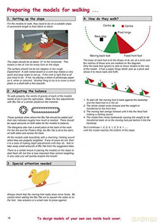 Walking Automata: A Collection of Self-moving Models to Cut Out and Make - Magoalen Bear [KSIĄŻKA]