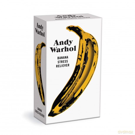 Warhol Banana Stress Reliever: Andy Warhol - Galison [KSIĄŻKA]