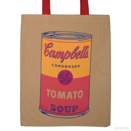 Warhol Campbell's Soup Tote Bag (Totes) - Andy Warhol [KALENDARZ]