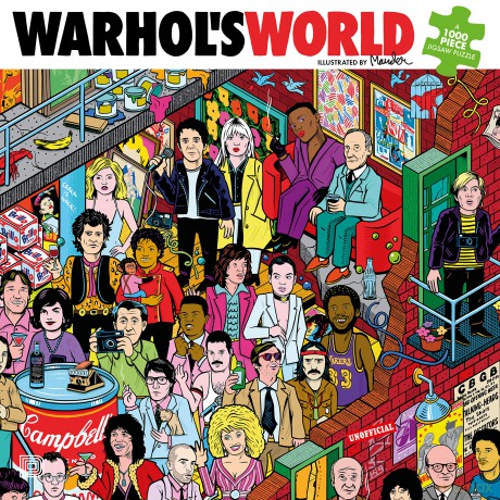 Warhol's World: A 1000 Piece Jigsaw Puzzle - Ander [KSIĄŻKA]