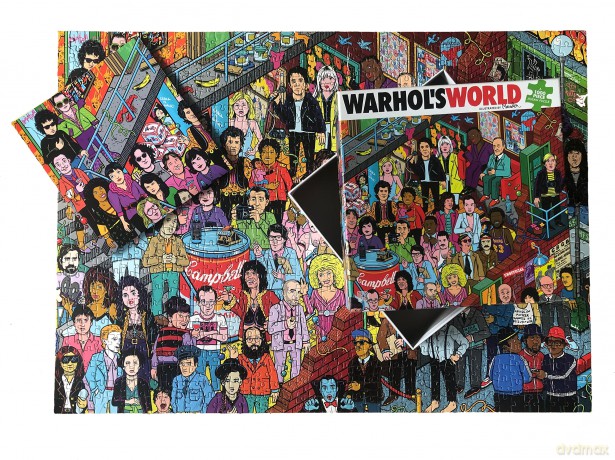 Warhol's World: A 1000 Piece Jigsaw Puzzle - Ander [KSIĄŻKA]