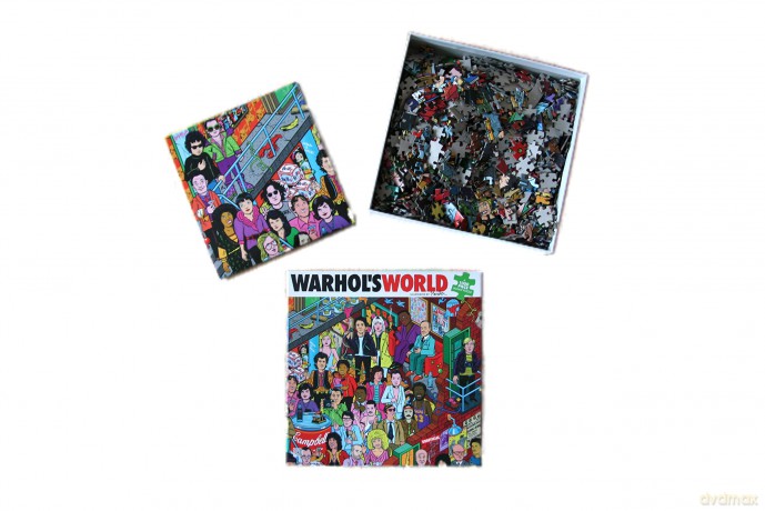 Warhol's World: A 1000 Piece Jigsaw Puzzle - Ander [KSIĄŻKA]