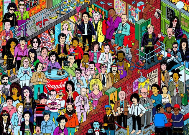 Warhol's World: A 1000 Piece Jigsaw Puzzle - Ander [KSIĄŻKA]