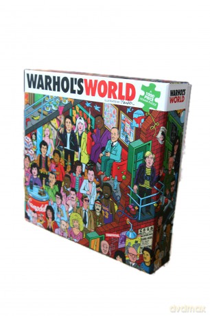 Warhol's World: A 1000 Piece Jigsaw Puzzle - Ander [KSIĄŻKA]