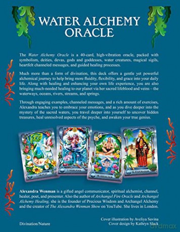 Water Alchemy Oracle: A 40-Card Deck and Guidebook - Alexandra Wenman [KSIĄŻKA]