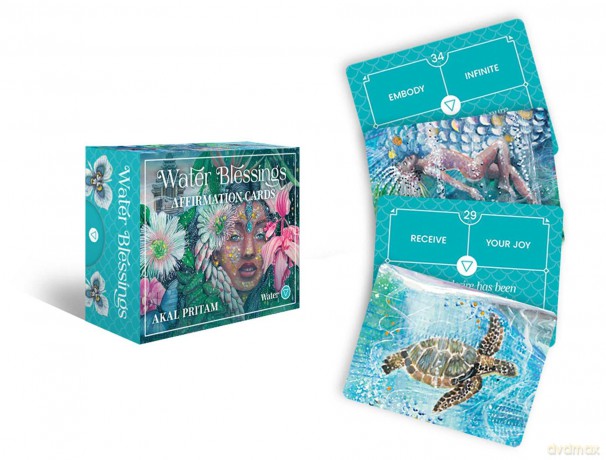 Water Blessings: Affirmation cards - Akal Pritam [KSIĄŻKA]