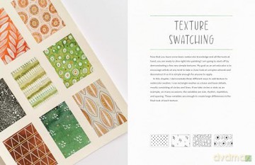 Watercolor Textures for Artists: Explore Simple Techniques to Create Amazing Works of Art - Ana Victoria Calderón [KSIĄŻKA]