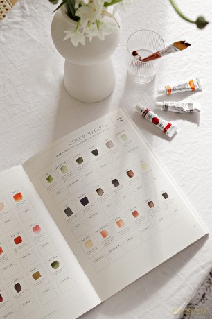 Watercolor Workbook: 30-Minute Beginner Botanical Projects on Premium Watercolor Paper - Sarah Simon [KSIĄŻKA]