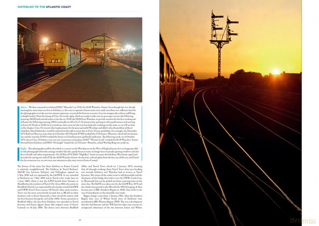 Waterloo to the Atlantic Coast During the Diesel Era Part 1: Waterloo to Exeter Central - Bernard Mills [KSIĄŻKA]