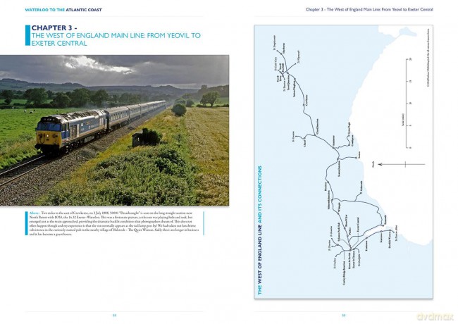 Waterloo to the Atlantic Coast During the Diesel Era Part 1: Waterloo to Exeter Central - Bernard Mills [KSIĄŻKA]