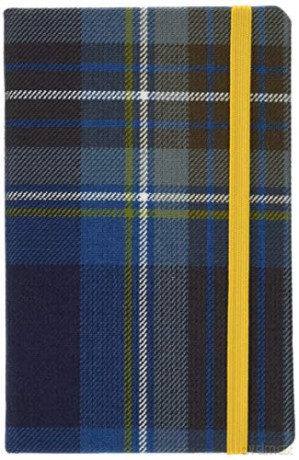Waverley (M): Holyrood Tartan Cloth Commonplace Notebook (Waverley Genuine Scottish Tartan Notebook) - Waverley Scotland [KSIĄŻKA]
