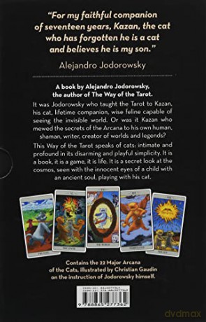 Way Jodorowsky Explained Tarot to His Cat:, The A Tarot Deck, and Practical Wisdom to Understand What Can't be Really Made into Words - 22 full colour tarot cards and 80pp book - Alejandro Jodorowsky [KSIĄŻKA]