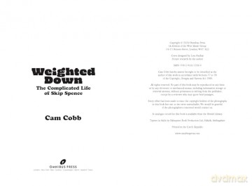 Weighted Down: The Complicated Life of Skip Spence - Cam Cobb [KSIĄŻKA]