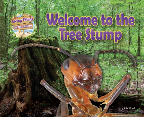 Welcome to the Tree Stump: 10 (Living Things and their Habitats) - Alix Wood [KSIĄŻKA]