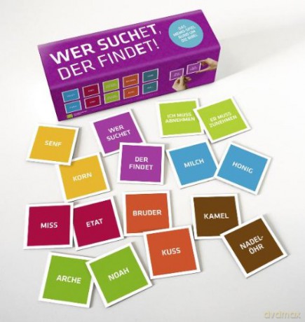 Wer suchet, der findet!: Das Memo-Spiel rund um die Bibel - Andreas Sonnhüter [KSIĄŻKA]