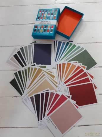 Werner's Nomenclature of Colours: The Postcards - Abraham Gottlob Werner and Patrick Syme [KSIĄŻKA]