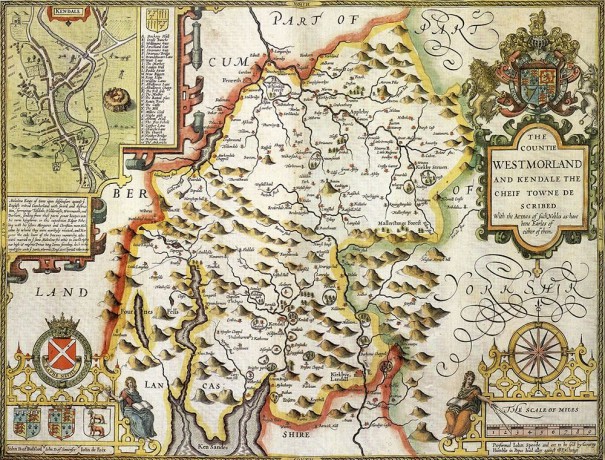 Westmoreland Historical Map 1000 Piece Jigsaw Puzzle (1610). Free print! [GRA]