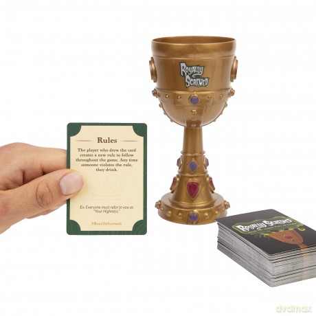 What Do You Meme Royally Screwed - The Competitive Party Game Where You May Get Screwed - by The Creators of Buzzed [KSIĄŻKA]