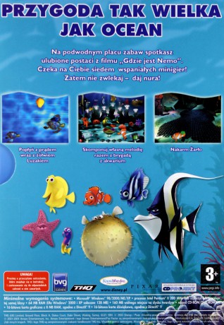 Disney Magiczna Kolekcja: Disney Gdzie jest Nemo: Podwodny plac zabaw [GRA PC]
