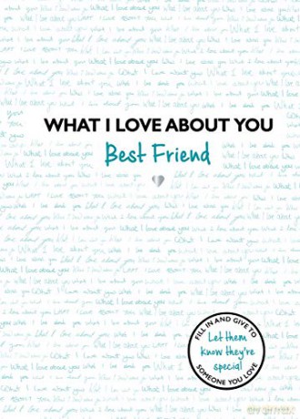 What I Love About You: Best Friend: The perfect gift for friends you miss - Studio Press [KALENDARZ]