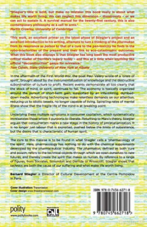 What Makes Life Worth Living: On Pharmacology - Bernard Stiegler [KSIĄŻKA]