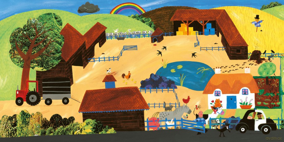 What the Ladybird Heard 15th Anniversary Edition: with a shiny blue foil cover and bonus material from the creators! - Julia Donaldson [KSIĄŻKA]