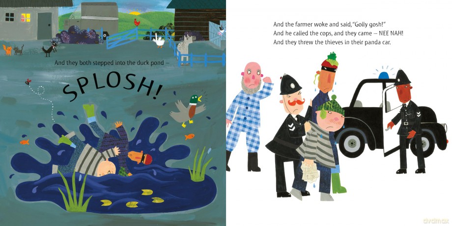 What the Ladybird Heard 15th Anniversary Edition: with a shiny blue foil cover and bonus material from the creators! - Julia Donaldson [KSIĄŻKA]