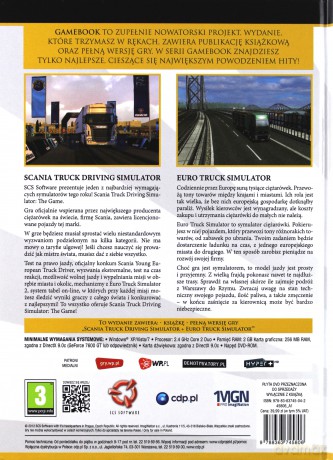 Gamebook Scania + Euro Track Simulator [GRA PC]