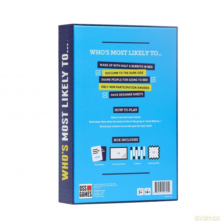 Who's Most Likely To...Voting Edition (A Party Game) for the Whole Family [KSIĄŻKA]