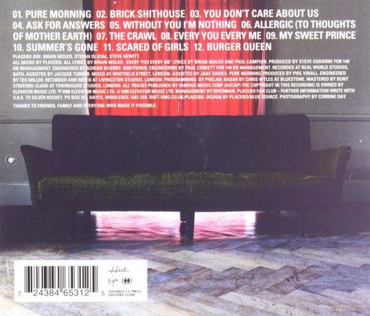 Placebo: Without You I'm Nothing [CD]