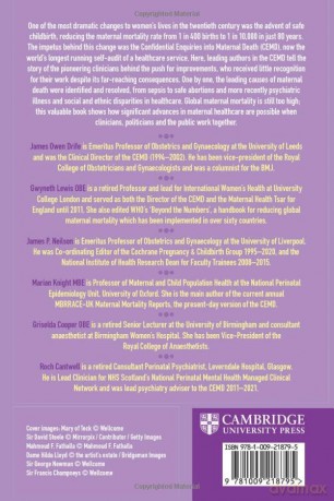 Why Mothers Died and How their Lives are Saved: The Story of Confidential Enquiries into Maternal Deaths - Drife James Owen [KSIĄŻKA]