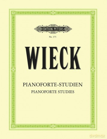 Wieck: Studies (Piano Solo) - Friedrich Wieck [KSIĄŻKA]