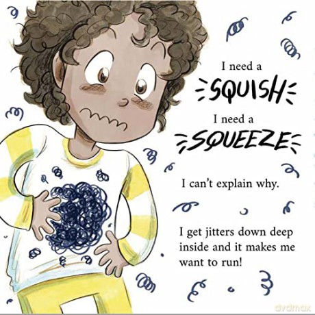 Wiggles, Stomps, and Squeezes Calm My Jitters Down (Calming My Jitters) - Lindsey Rowe Parker [KSIĄŻKA]