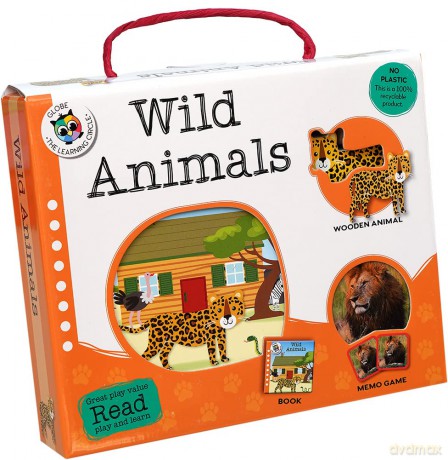 Wild Animals (Go Learn Suitcase) (Go Learn Suitcases) [KSIĄŻKA]