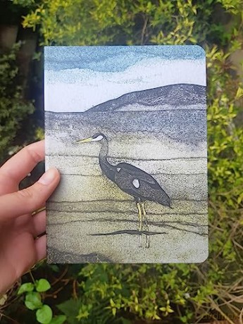 Wild Birds Pocket Notebook: Heron - Sarah Ross-Thompson [KALENDARZ]