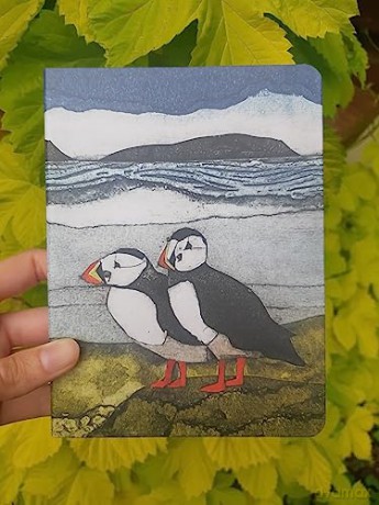 Wild Birds Pocket Notebook: Puffin - Sarah Ross-Thompson [KALENDARZ]