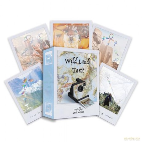 Wild Lands Tarot: Roam the Lands and Ancient Wisdom Will Be Revealed - 78 cards and 96pp guidebook - Leah Shoman [KSIĄŻKA]