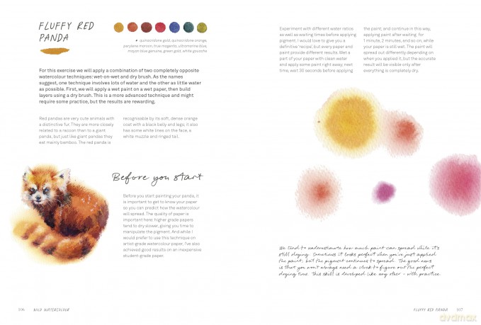 Wild Watercolour: Connect to the natural world through the art of painting - Inga Buividavice [KSIĄŻKA]