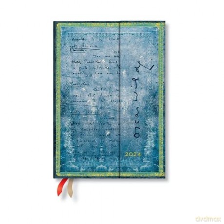 Wilde, The Importance of Being Earnest (Embellished Manuscripts Collection) Midi 12-month Day-at-a-Time Dayplanner 2024 - Paperblanks [KALENDARZ]