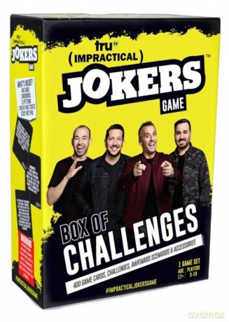Wilder Toys Impractical Jokers: The Game-Box of Challenges for Ages 17+ [KSIĄŻKA]