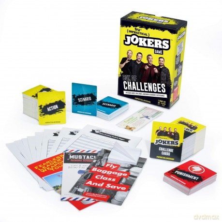 Wilder Toys Impractical Jokers: The Game-Box of Challenges for Ages 17+ [KSIĄŻKA]