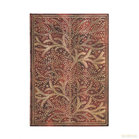 Wildwood (Tree of Life) Grande Unlined Journal: Hardcover, 120 gsm, ribbon marker, memento pouch, elastic closure, book edge printing - Paperblanks [KALENDARZ]