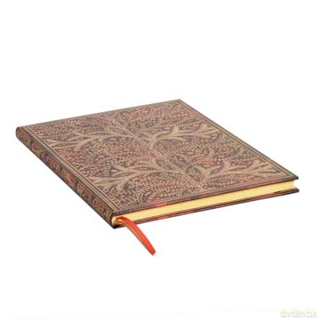Wildwood (Tree of Life) Grande Unlined Journal: Hardcover, 120 gsm, ribbon marker, memento pouch, elastic closure, book edge printing - Paperblanks [KALENDARZ]