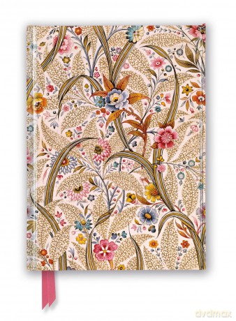 William Kilburn: Marble End Paper (Foiled Journal) (Flame Tree Notebooks) - Flame Tree Studio [KALENDARZ]