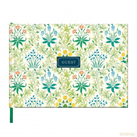 William Morris Celandine Guest Book - Galison [KSIĄŻKA]