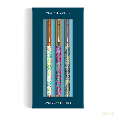 William Morris Everyday Pen Set - Galison [KSIĄŻKA]