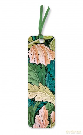 William Morris: Acanthus Bookmarks (pack of 10) - Flame Tree Studio [KSIĄŻKA]