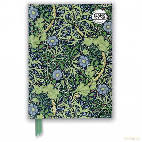 William Morris: Seaweed (Foiled Blank Journal) (Flame Tree Blank Notebooks) - Flame Tree Studio [KSIĄŻKA]